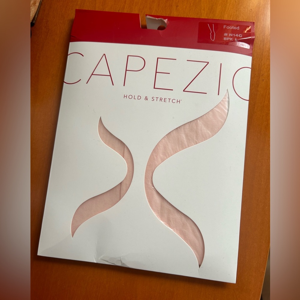 Capezio girls Hold & Stretch Footed Tight